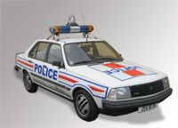 Renault 18 Turbo Police